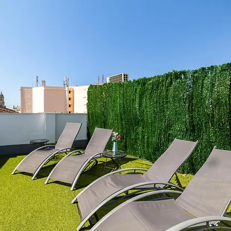 H2m Dos Aceras Terrace Solarium & Pet Friendly شقة مالقة